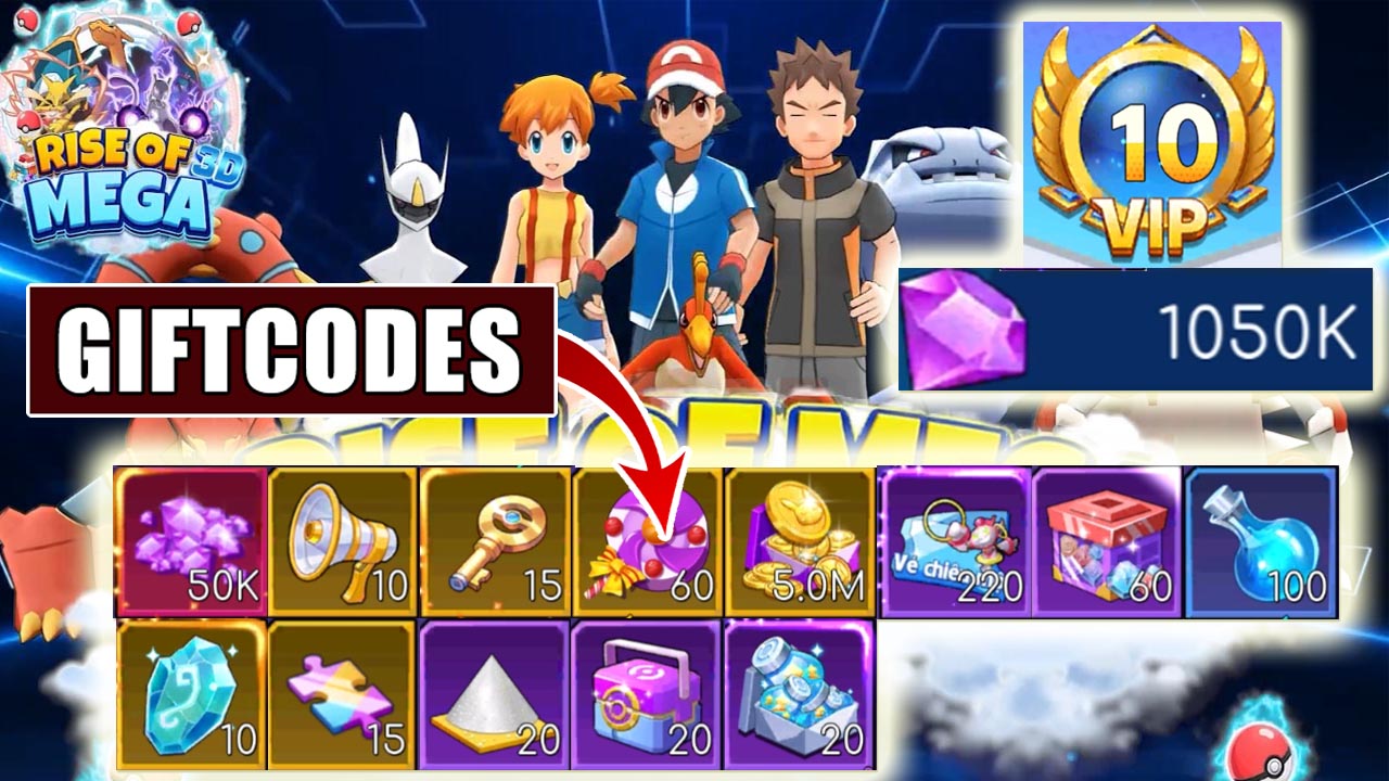 Rise Of Mega & 4 Giftcodes | All Redeem Codes Rise Of Mega - How to Redeem Code | Rise Of Mega Global 