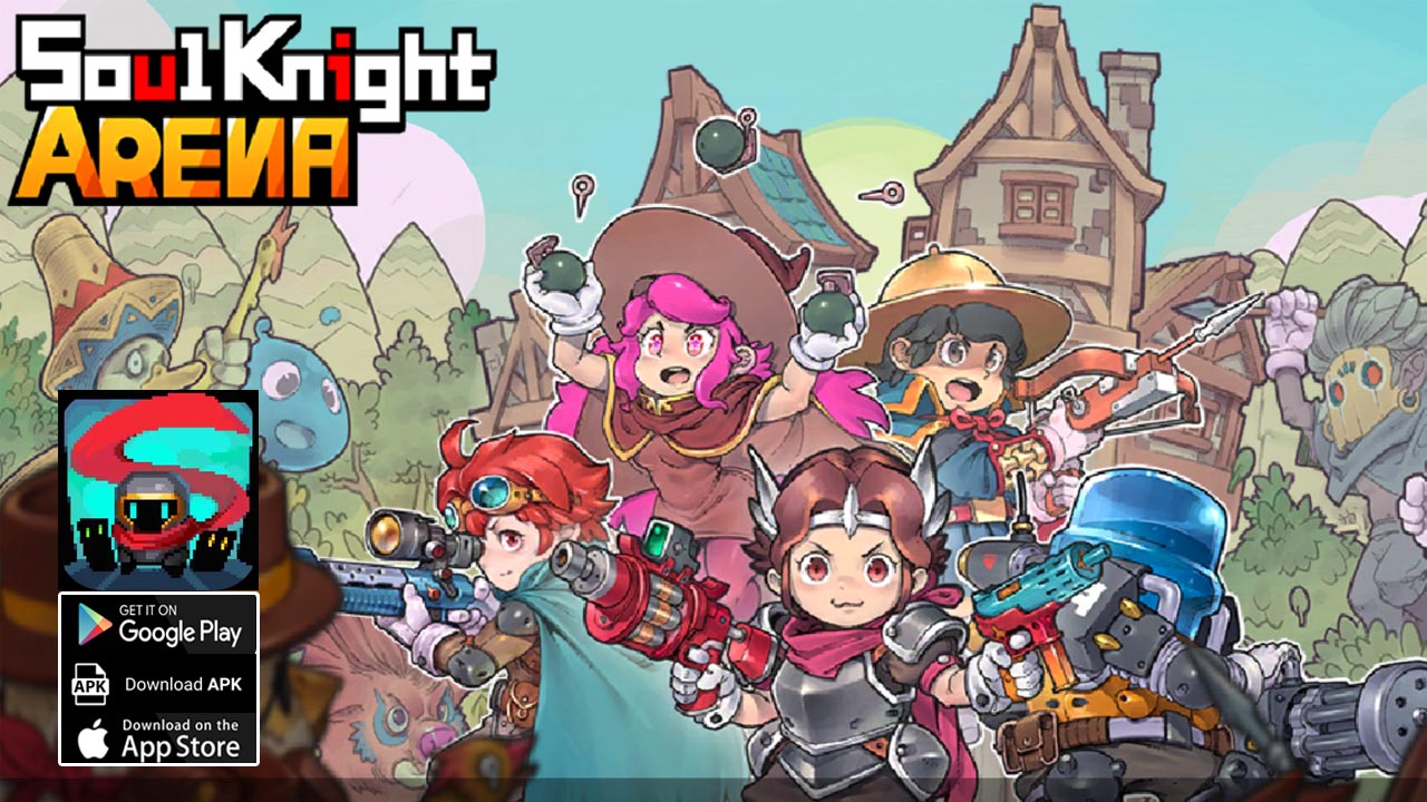 Soulknight Arena Gameplay Android iOS APK | Soulknight Arena Mobile Battle Royale RPG | Soul Knight Arena by ChillyRoom 
