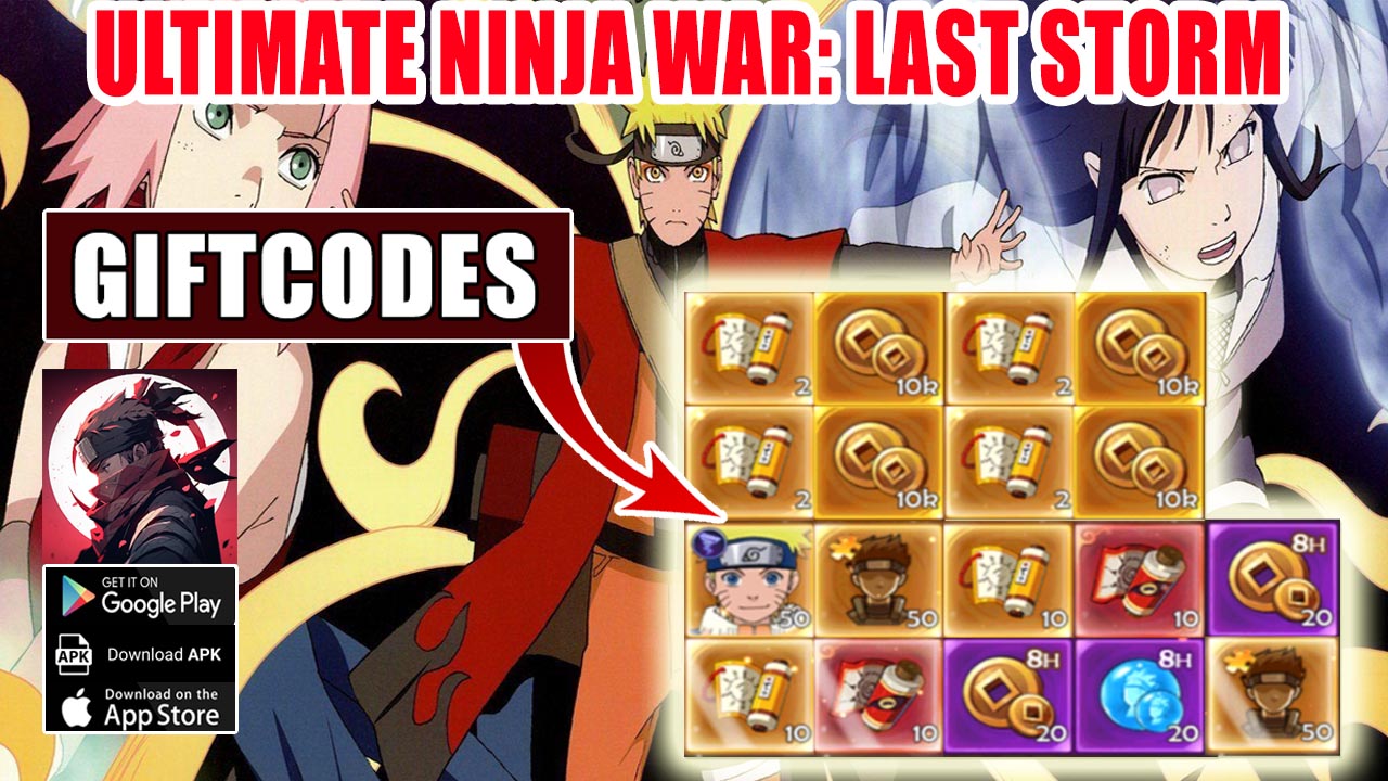 Ultimate Ninja War Last Storm & 7 Giftcodes | All Redeem Codes Ultimate Ninja War Last Storm - How to Redeem Code | Ultimate Ninja War Last Storm by Masaimala Game 