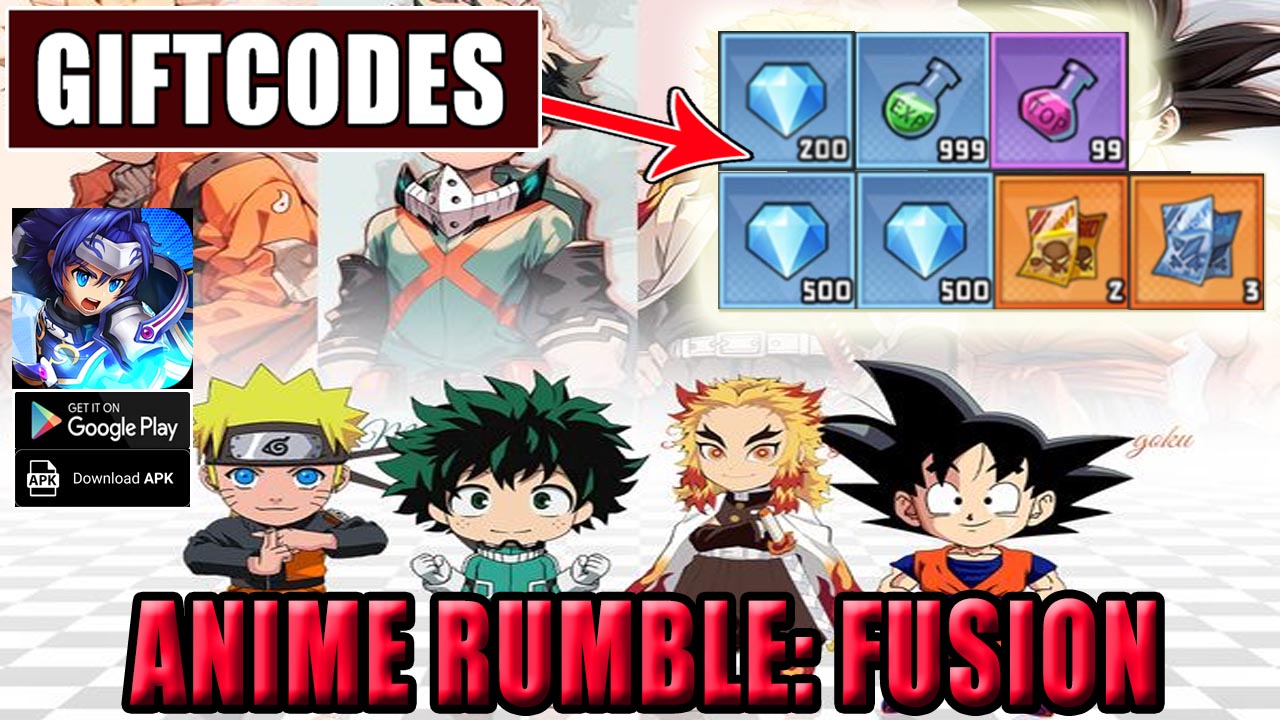 Anime Rumble Fusion & 4 Giftcodes | All Redeem Codes Anime Rumble Fusion - How to Redeem Code | Anime Rumble Fusion by LATASHA SYDLL DAVIS 