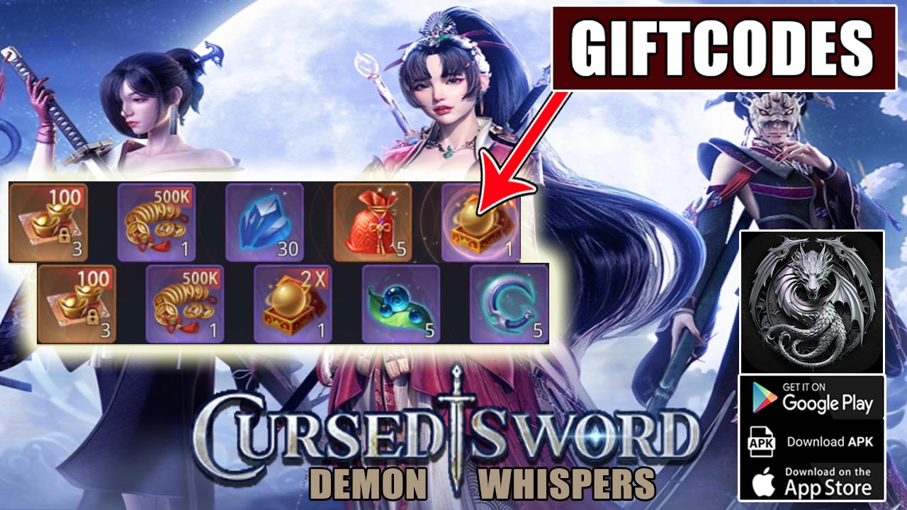 Cursed Sword Demon Whispers & 2 Giftcodes Gameplay Android iOS APK | All Redeem Codes Cursed Sword Demon Whispers - How to Redeem Code | Cursed Sword Demon Whispers by GOOD ICON LIMITED 