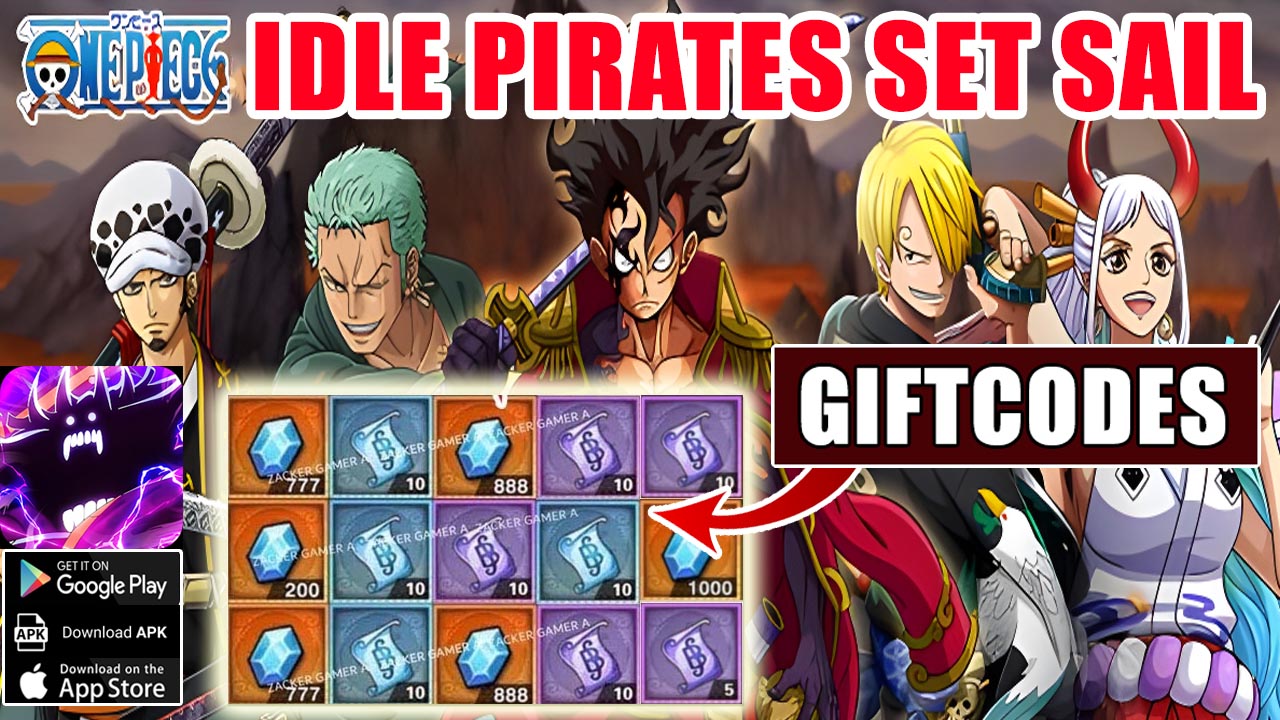 Idle Pirates Set Sail & 9 Giftcodes Gameplay Android APK | Idle Pirates Set Sail Mobile One Piece Idle RPG | Idle Pirates Set Sail by CYMBIDIUM GAME LIMITED 