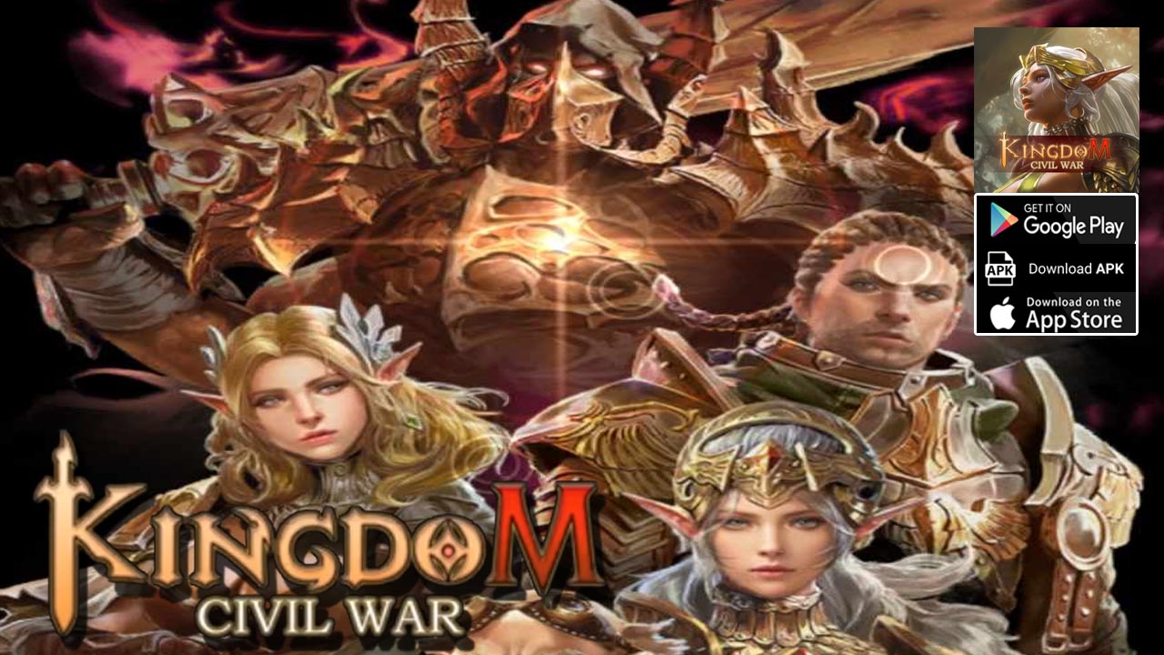 Kingdom Civil War Gameplay Android iOS | Kingdom Civil War Mobile RPG Game | Kingdom Civil War by 原核遊戲 
