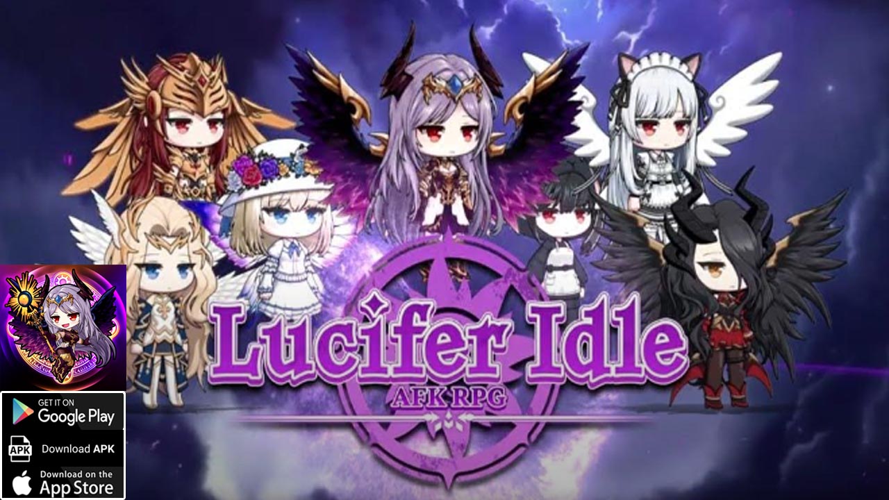 Lucifer Idle Gameplay Android iOS APK | Lucifer Idle Mobile AFK RPG Game | Lucifer Idle by mobirix 