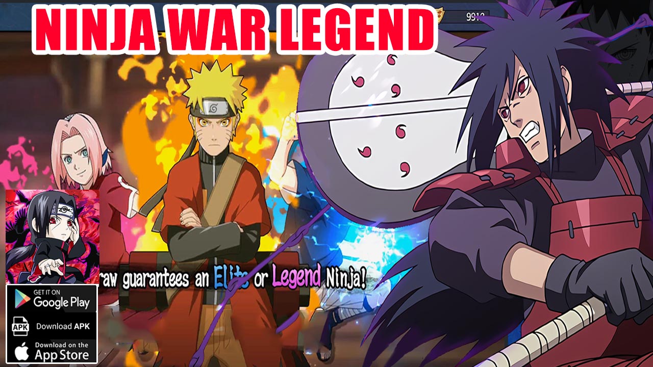 Ninja War Legend Gameplay Android APK | Ninja War Legend Mobile Naruto RPG Game | Ninja War Legend by INDO KREAS 