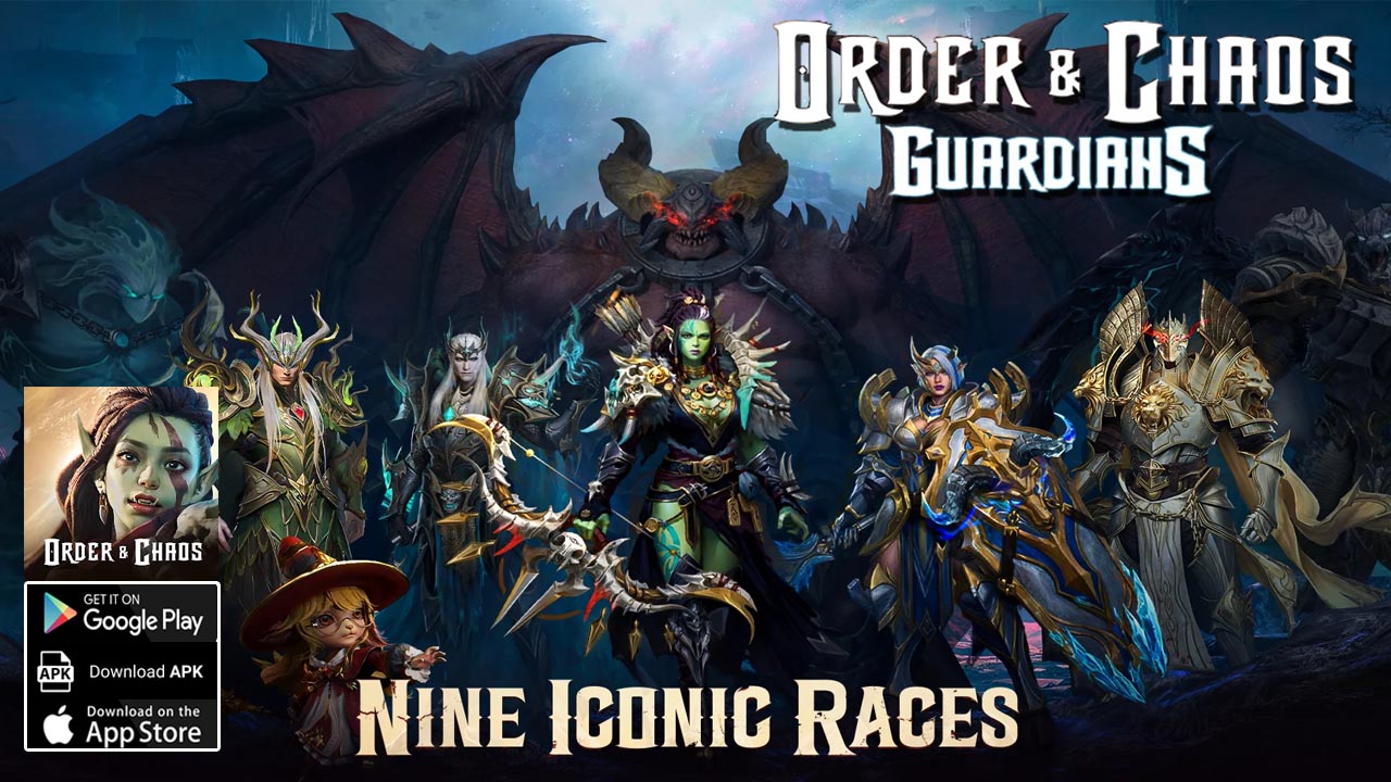 Order & Chaos Guardians Gameplay Android APK Beta Test | Order & Chaos Guardians Mobile RPG Game by Exptional Global 