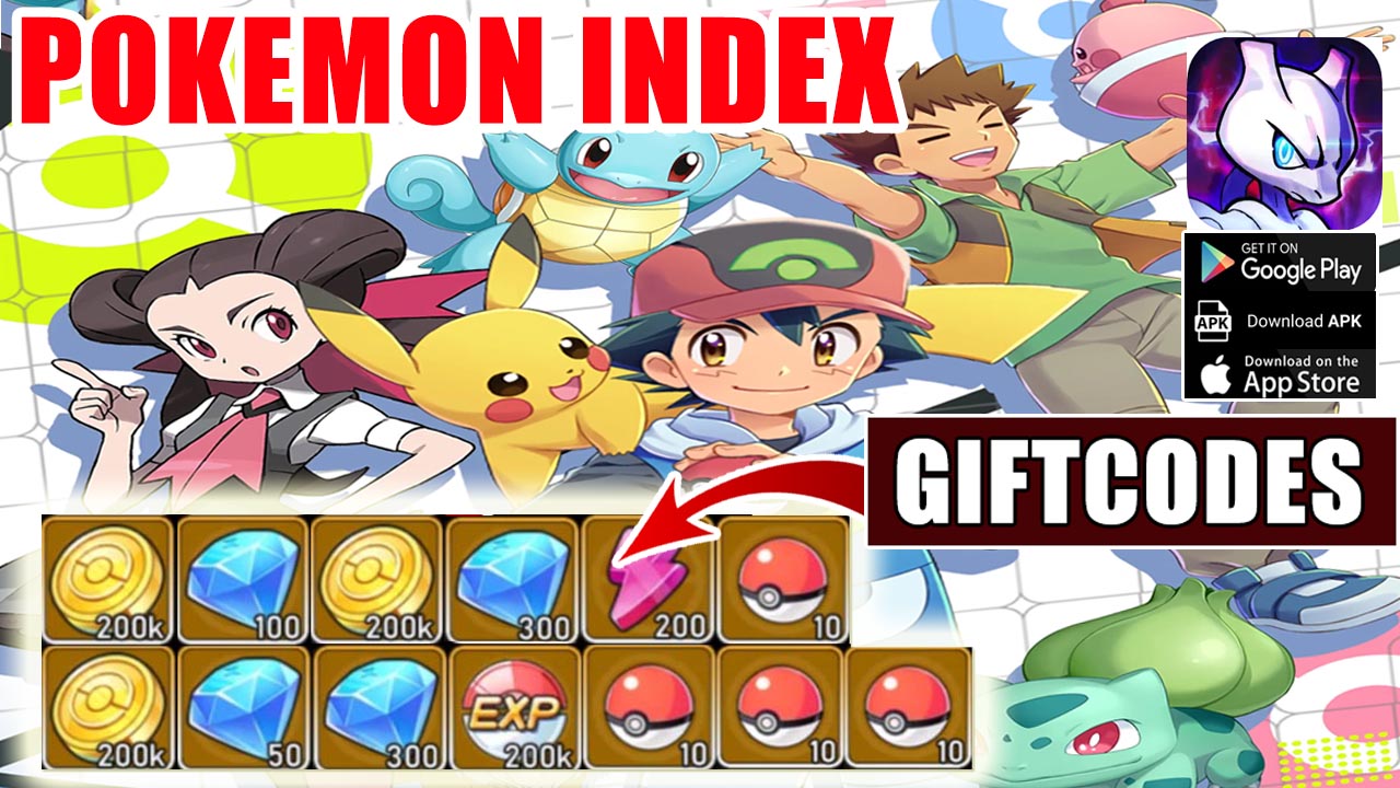 Pokemon Index & 6 Giftcodes | All Redeem Codes Pokemon Index - How to Redeem Code | Pokemon Index by JET METAL TECHNOLOGIES 