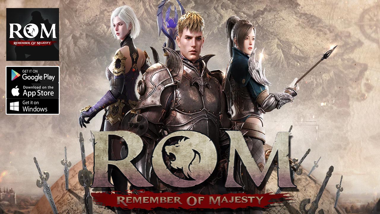 ROM Remember Of Majesty Gameplay Android iOS PC | ROM Remember Of Majesty MMORPG Game | ROM: Remember Of Majesty by Kakao Games Corp 