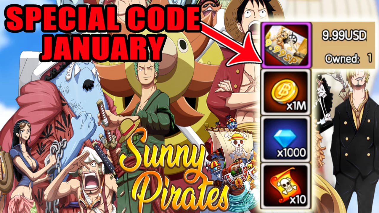 Sunny Pirates Going Merry New Giftcodes January | All Redeem Codes Sunny Pirates Going Merry - How to Redeem Code | Sunny Pirates - Going Merry One Piece Game 