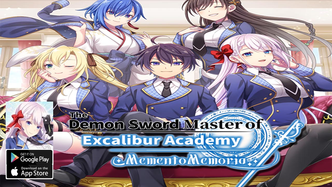 The Demon Sword Master Of Excalibur Academy Memento Memoria Gameplay Android iOS | The Demon Sword Master Of Excalibur Academy - Memento Memoria by G123 