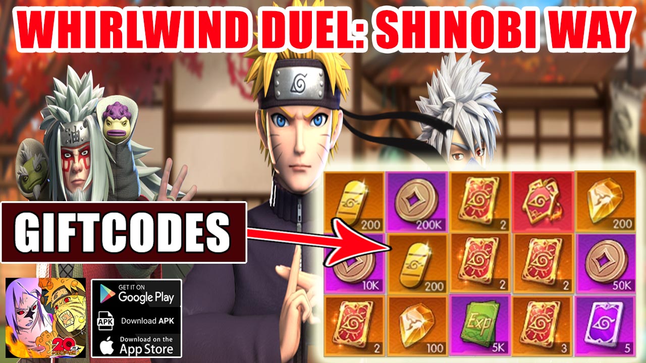 Whirlwind Duel Shinobi Way & 6 Giftcodes | All Redeem Codes Whirlwind Duel Shinobi Way - How to Redeem Code | Whirlwind Duel Shinobi Way by YanFan01 