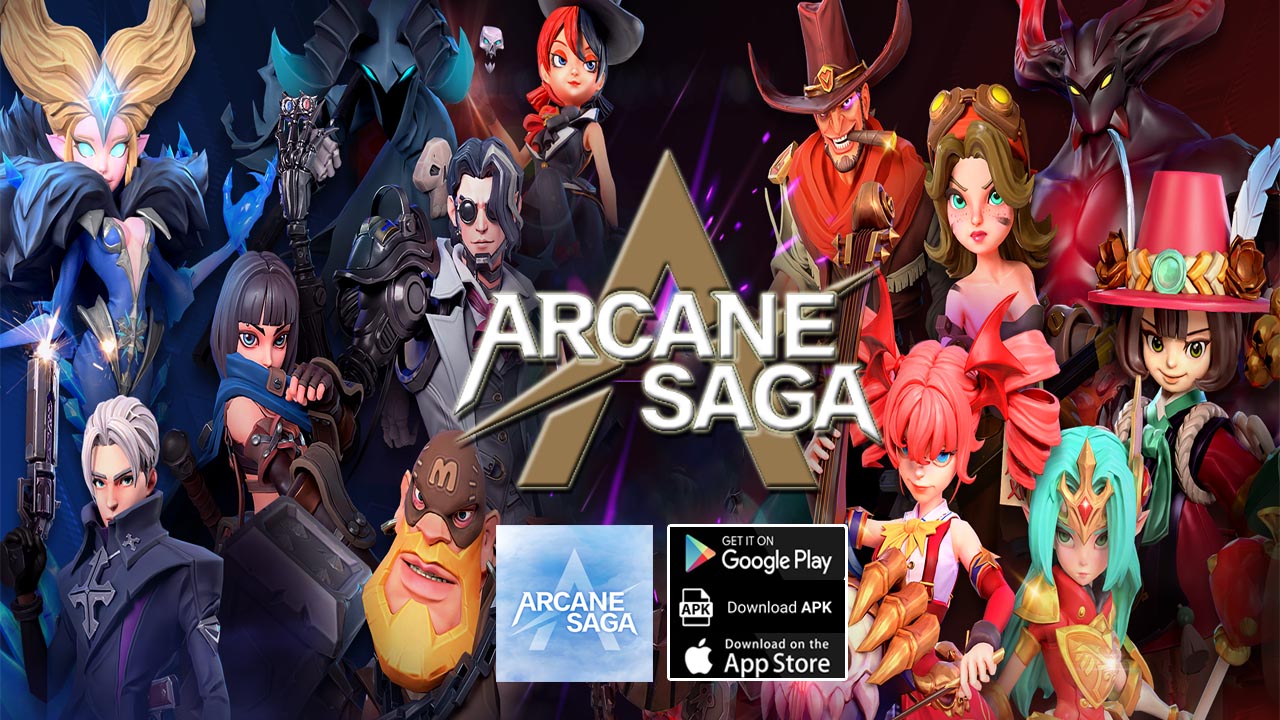 Arcane Saga Global Gameplay Android iOS APK | Arcane Saga Turn Based RPG Mobile Game | Arcane Saga - Turn Based RPG by YJM Games 