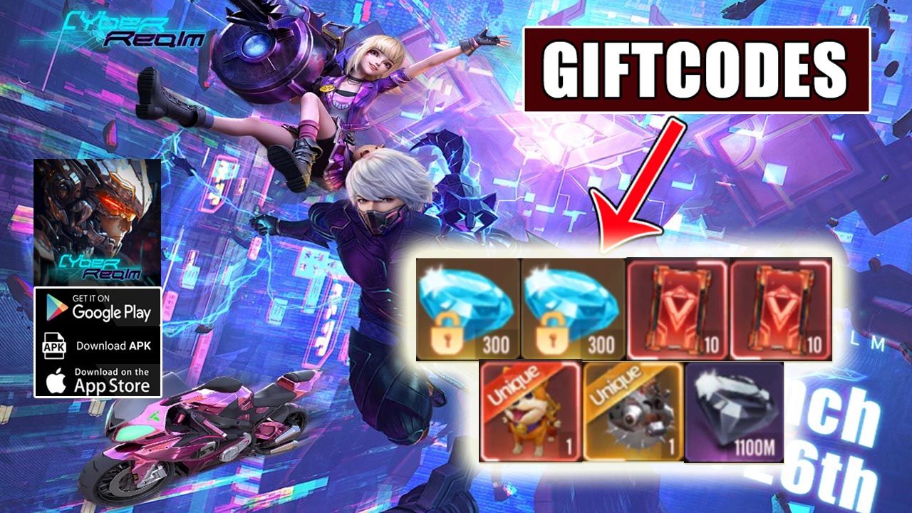 Cyber Realm & 7 Giftcodes | All Redeem Codes Cyber Realm - How to Redeem Code | Cyber Realm by GOLDEN AURORA NETWORK 