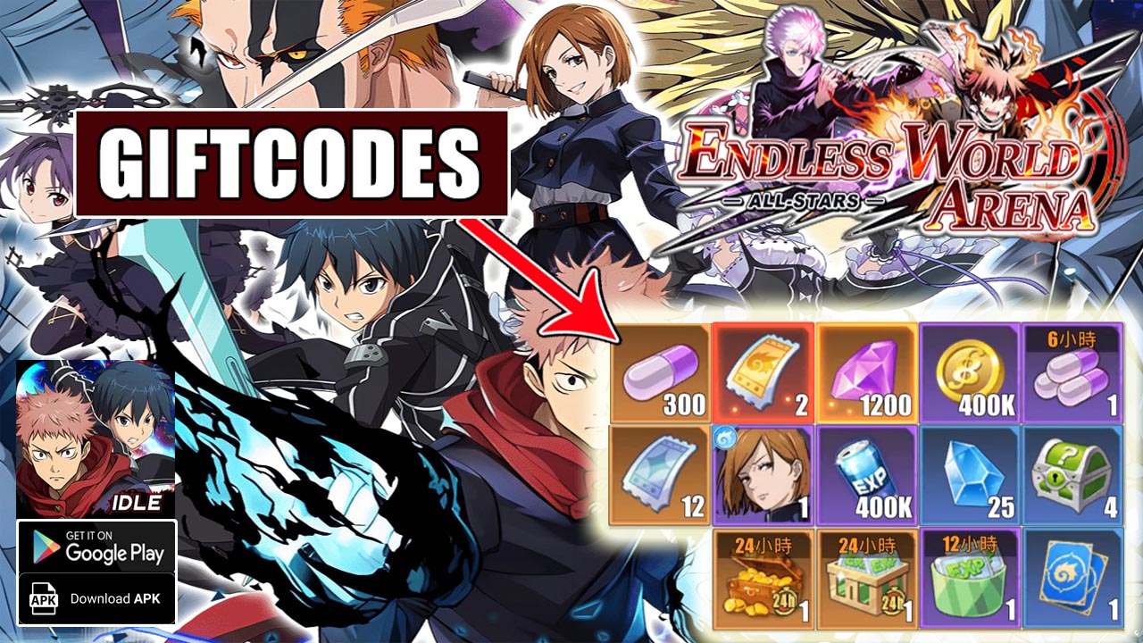 Endless World Arena & 4 Giftcodes | All Redeem Codes Endless World Arena 放置亂鬥 - How to Redeem Code 