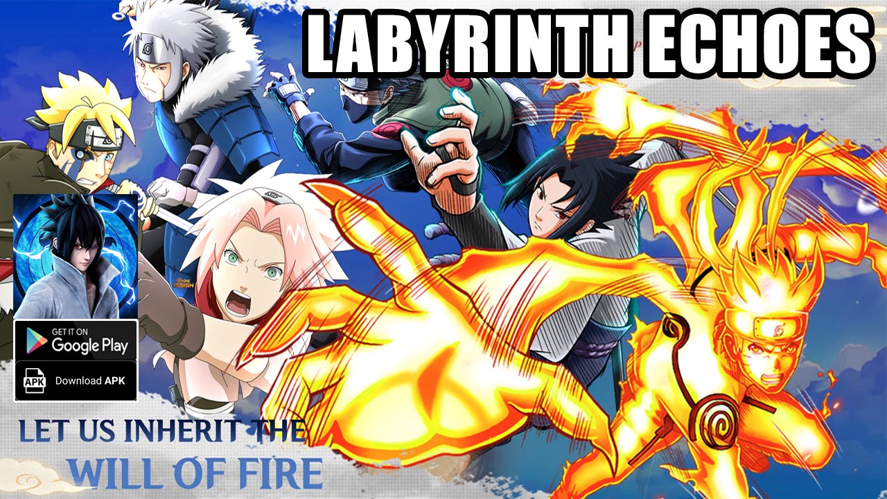 Labyrinth Echoes Gameplay Android APK | Labyrinth Echoes Mobile Naruto RPG Game | Labyrinth Echoes by WINNIE EDUCATION AND TECHNOLOGY LIMITED 