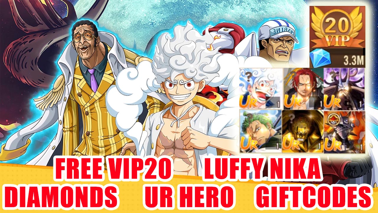Pirate Arena Mobile PS Gameplay & Giftcodes Free Luffy Nika - VIP20 | Pirate Arena Mobile One Piece RPG Game 
