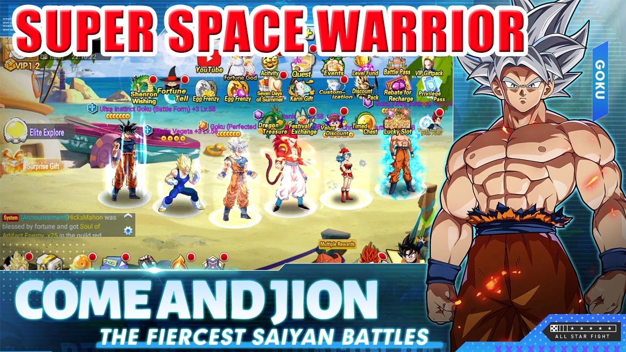 Super Space Warrior Gameplay Android APK | Super Space Warrior Mobile Dragon Ball RPG | Super Space Warrior by Dang Zhiwei 