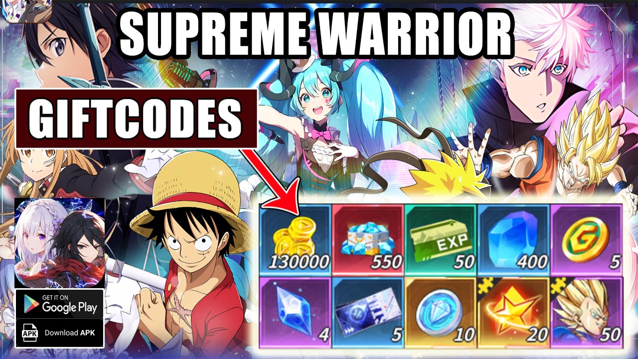 Supreme Warrior & Free Giftcodes | All Redeem Codes Supreme Warrior - How to Redeem Code | Supreme Warrior by SHAN SHAN 