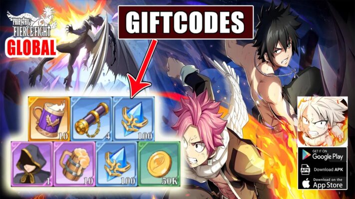 Fairy Tail Fierce Fight Global & 2 Giftcodes | All Redeem Codes Fairy Tail Fierce Fight - How to Redeem Code | Fairy Tail Fierce Fight by HONGKONG SKYMOONS INTERACTIVE CO., LIMITED