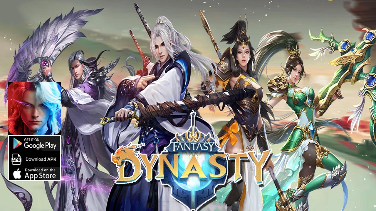 Fantasy Dynasty Gameplay Android iOS APK | Fantasy Dynasty Mobile MMORPG Game | Fantasy Dynasty by Nemoverse 