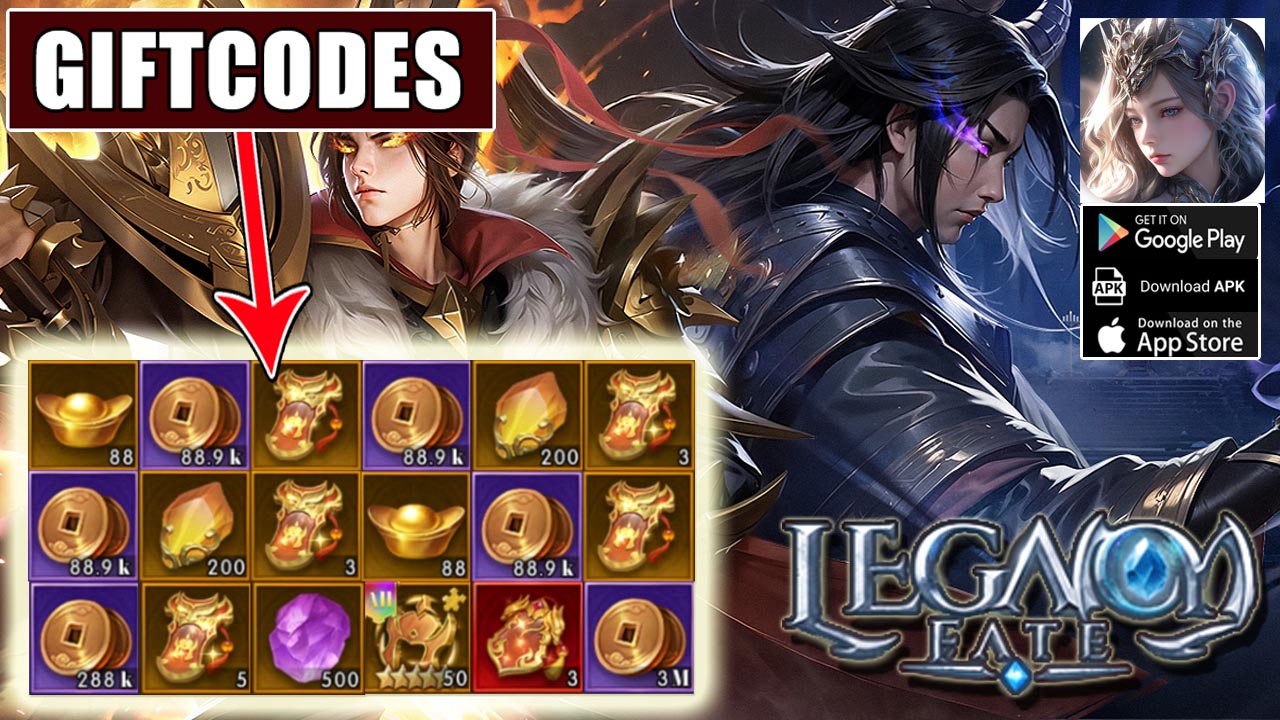 Legacy Fate Sacred&Fearless & 6 Giftcodes | All Redeem Codes Legacy Fate Sacred Fearless - How to Redeem Code | Legacy Fate Sacred & Fearless by EYOUGAME(US) 

