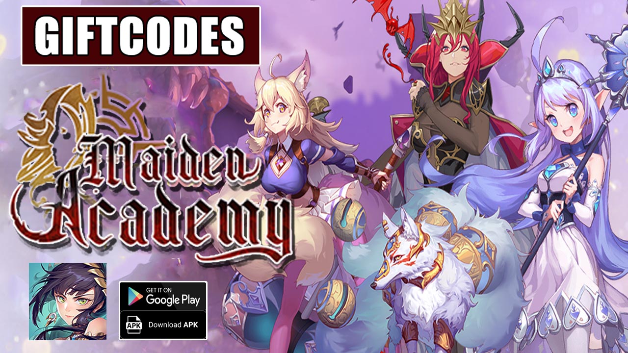 Maiden Academy Gameplay & Free Giftcodes | All Redeem Codes Maiden Academy - How to Redeem Code | Maiden Academy Idle RPG by Mortal Bullet 