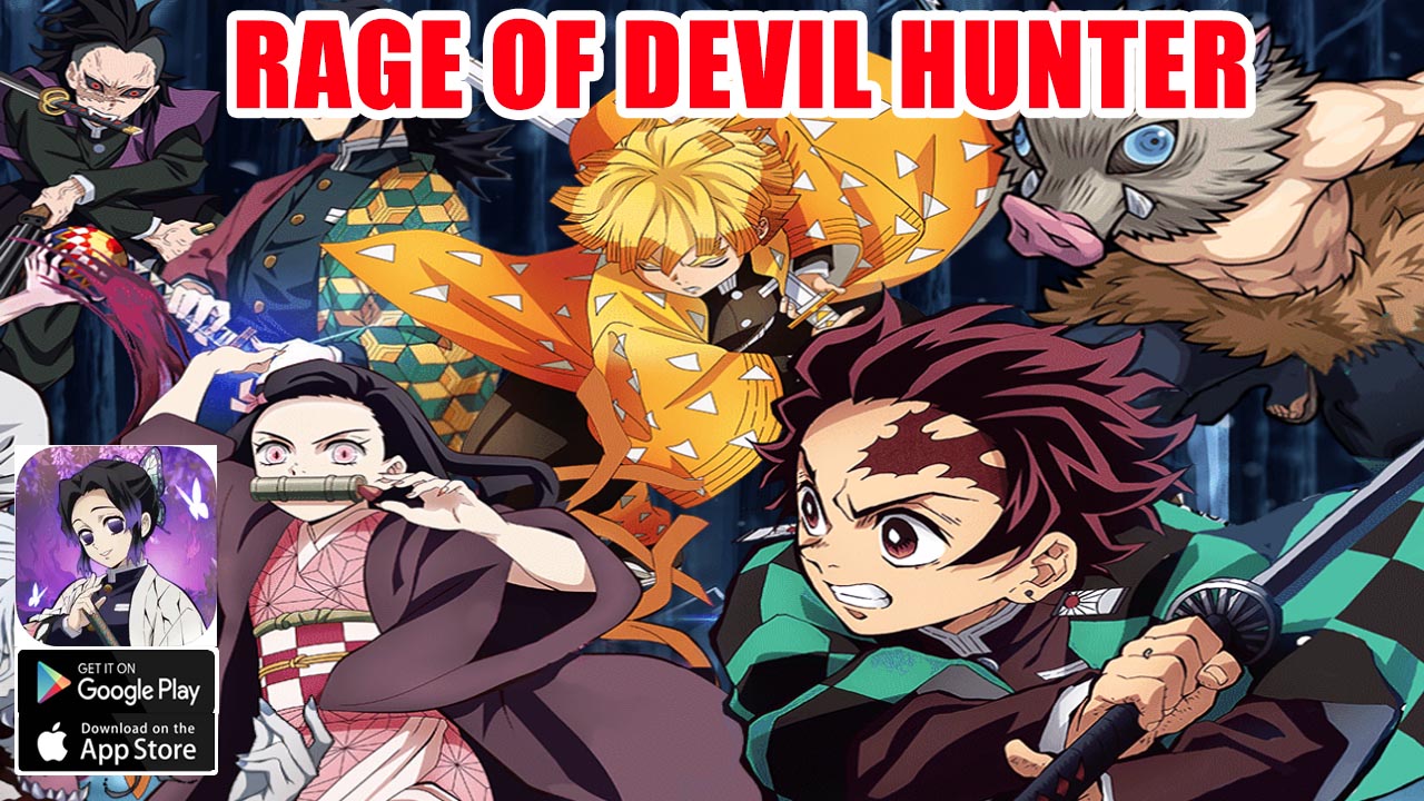 Rage Of Devil Hunter Gameplay iOS | Rage Of Devil Hunter Mobile New Demon Slayer Game | Rage Of Devil Hunter by Chaoting 