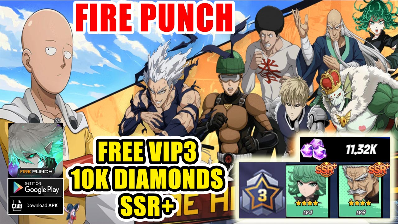 Fire Punch Gameplay Android APK | Fire Punch Mobile One Punch Man RPG Game | Fire Punch by Games Hyped 