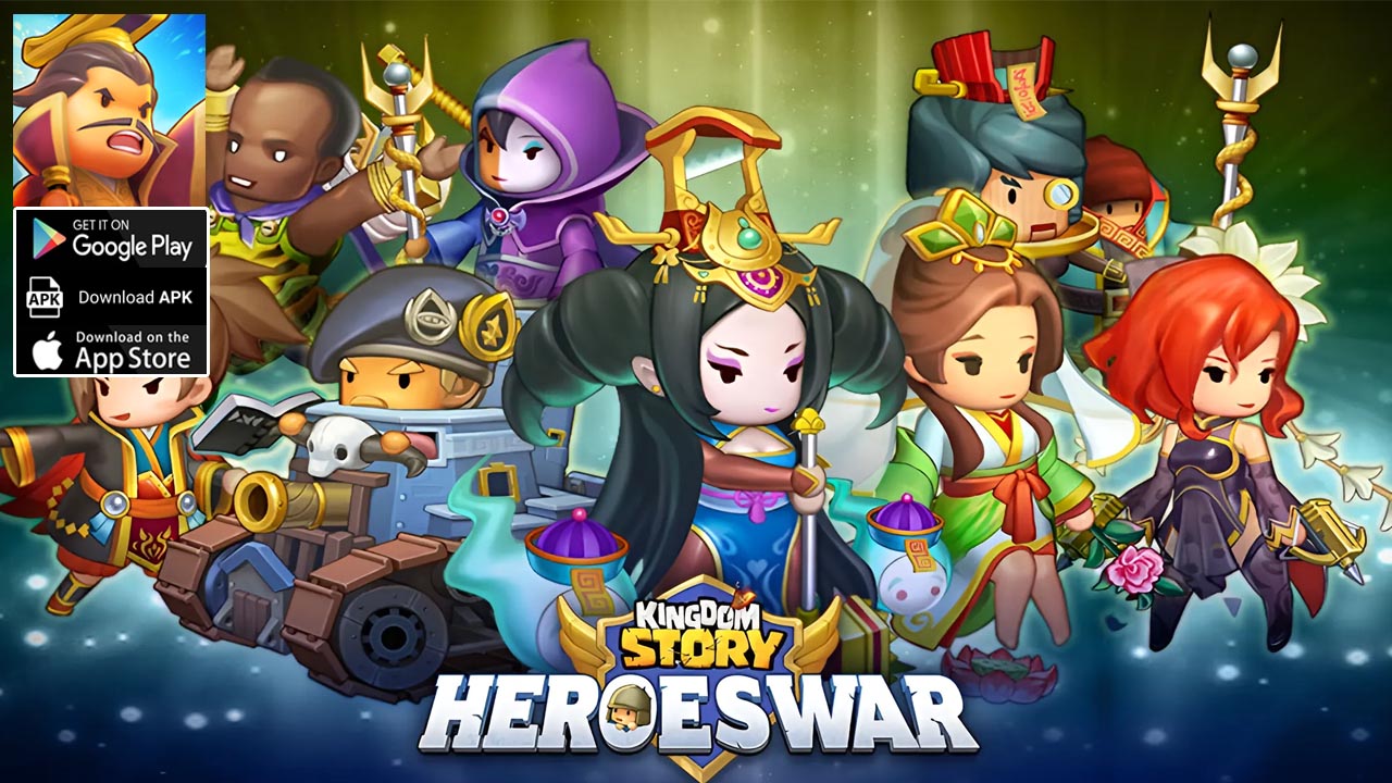 Kingdom Story Heroes War Gameplay Android iOS APK | Kingdom Story Heroes War Mobile RPG Game | Kingdom Story Heroes War by NEOSONYX 