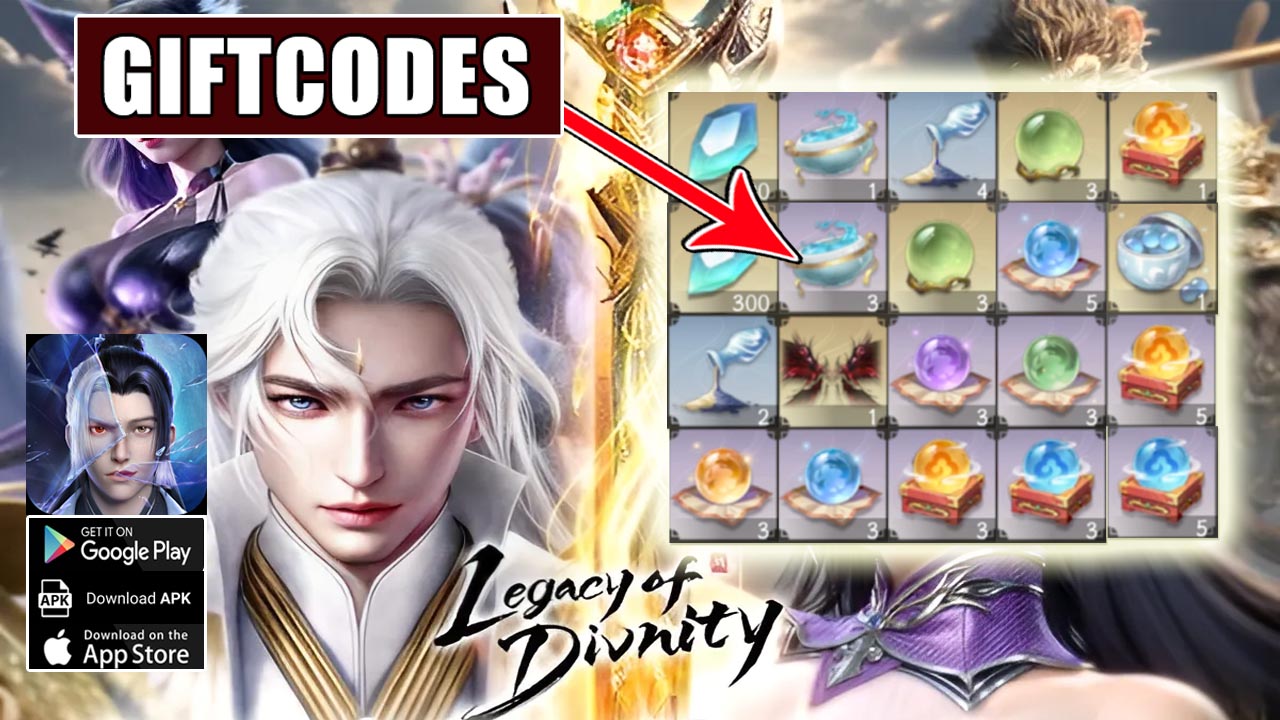 Legacy of Divinity & 3 Giftcodes | All Redeem Codes Legacy of Divinity - How to Redeem Code | Legacy of Divinity by G-CONG NETWORK 
