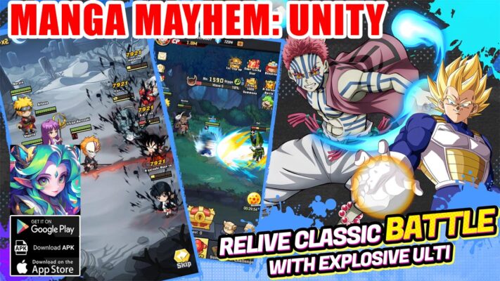 Manga Mayhem Unity Gameplay Android iOS APK | Manga Mayhem Unity Mobile Anime RPG | Manga Mayhem Unity by Shan Ahmad Baig