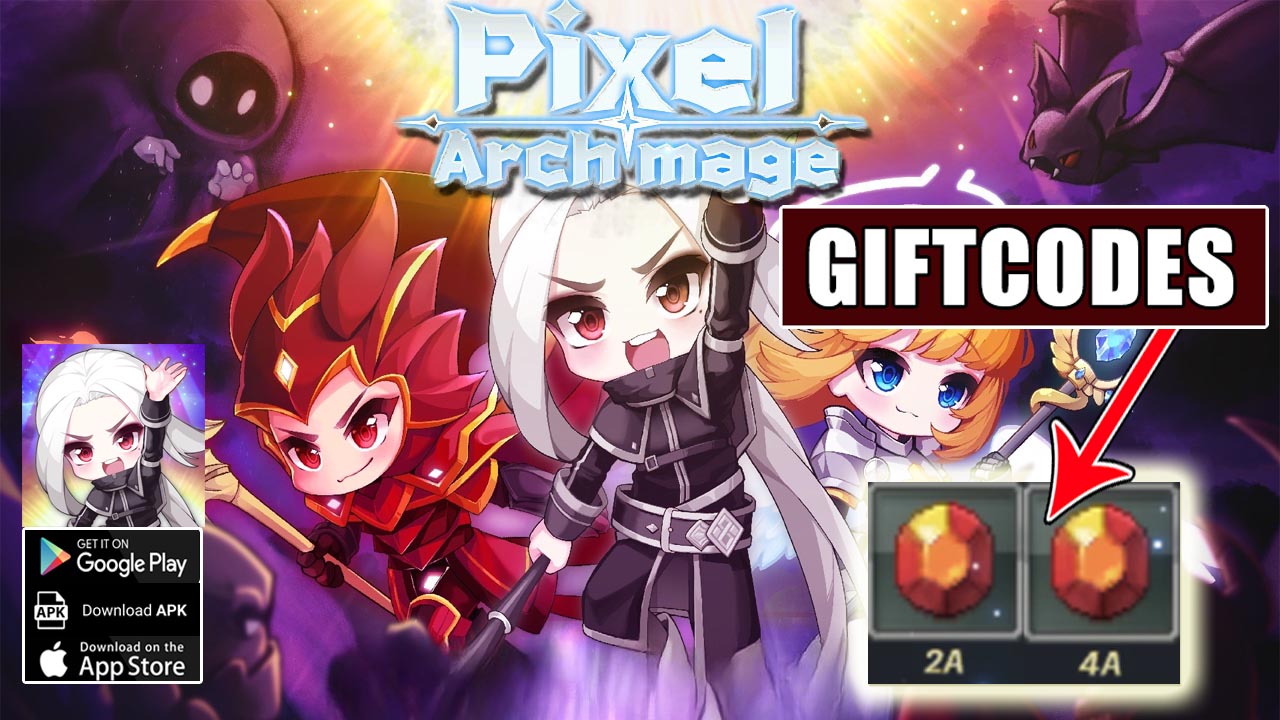 Pixel Archmage & 2 Giftcodes Gameplay Android iOS | All Redeem Codes Pixel Archmage Global - How to Redeem code | Pixel Archmage by Super Planet 