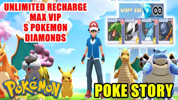 Poke Story Gameplay Android APK | Poke Story New Pokemon RPG Game Unlimited Recharge