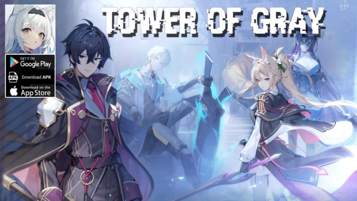Tower Of Gray Gameplay Android iOS APK | Tower Of Gray Mobile RPG Game | Tower Of Gray by SkyRise Digital