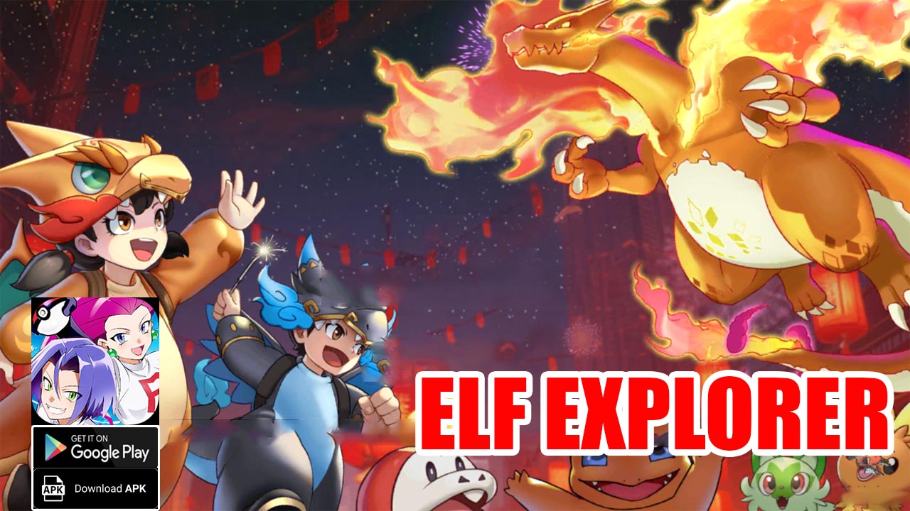 Elf Explorer Gameplay Android APK | Elf Explorer Mobile Pokemon RPG Game by iqrariaz 