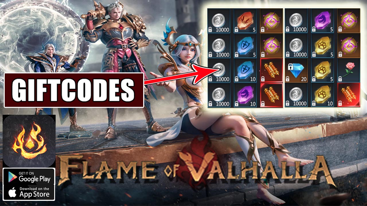 Flame Of Valhalla & 10 Giftcodes | All Redeem Codes Flame Of Valhalla - How to Redeem Code | Flame Of Valhalla by Leniu Games 