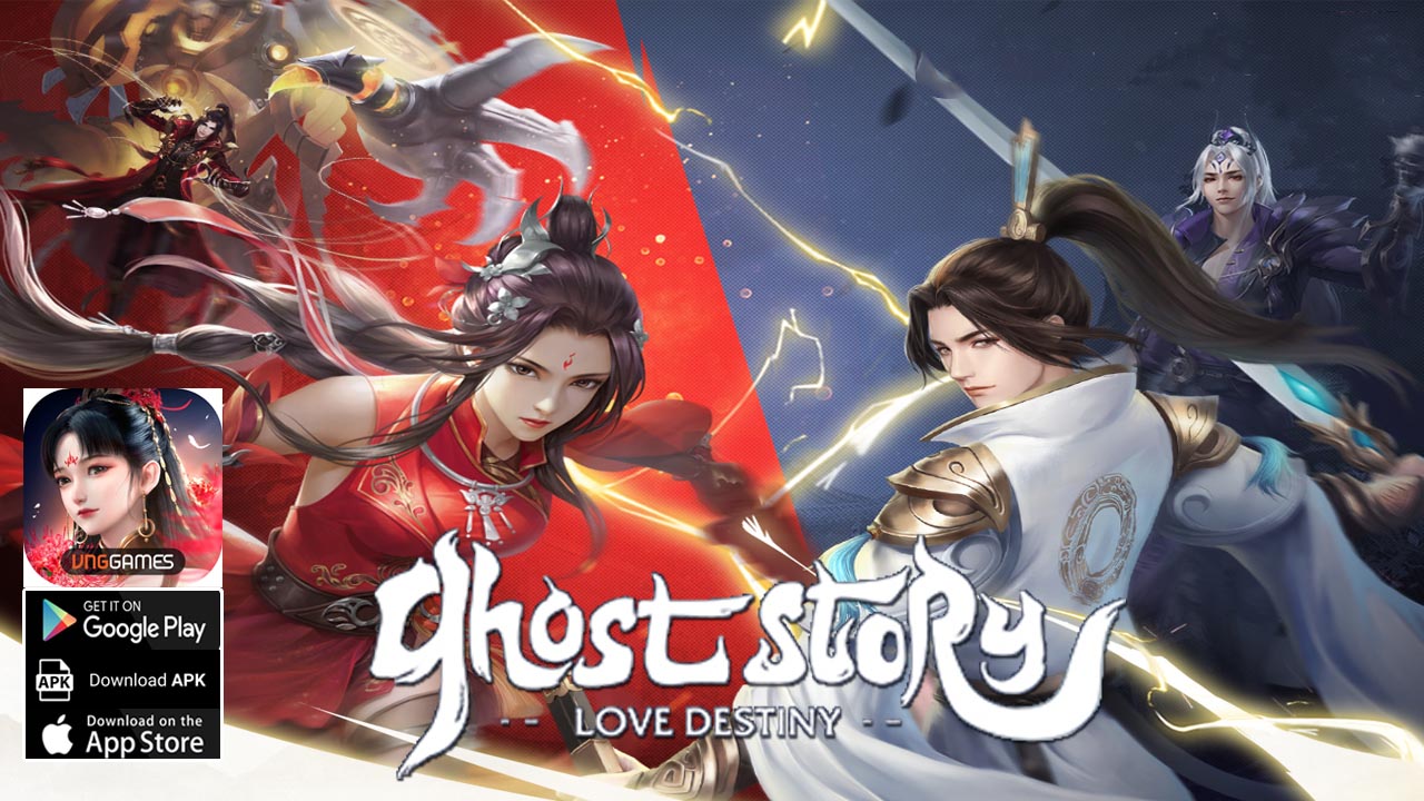 Ghost Story Love Destiny Gameplay Android iOS APK Alpha Test | Ghost Story Love Destiny Mobile MMORPG Game by VNG Corporation 
