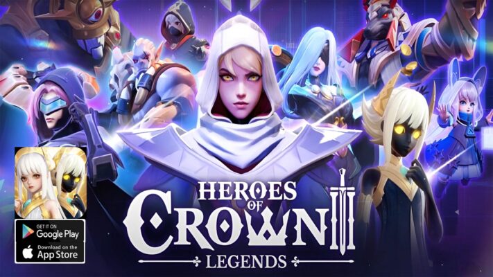 Heroes Of Crown Legends Gameplay Android iOS Coming Soon | Heroes Of Crown Legends Mobile Idle RPG | Heroes Of Crown Legends by Ujoy Games