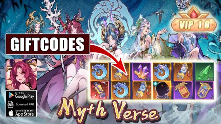Myth Verse & 4 Gìtcodes | All Redeem Codes Myth Verse - How to Redeem Code | Myth Verse by MILE