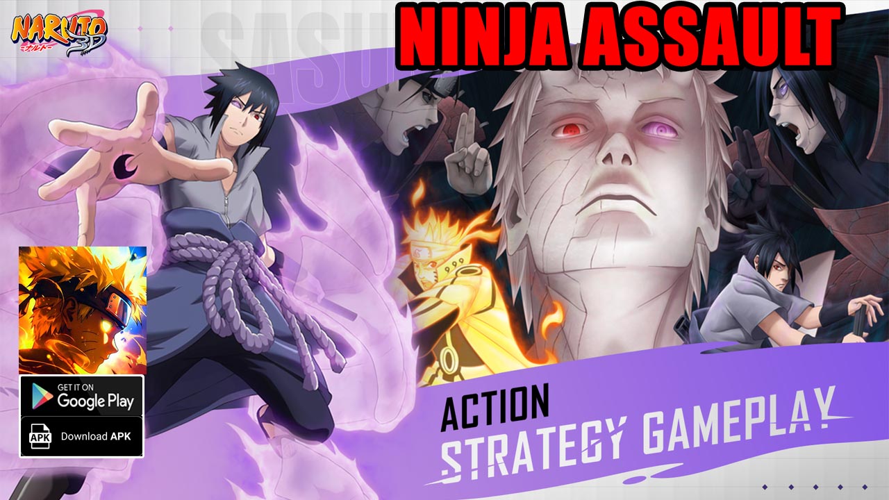 Ninja Assault Gameplay Android APK | Ninja Assault Mobile Naruto Action RPG | Ninja Assault by Cobot Printing Limited 