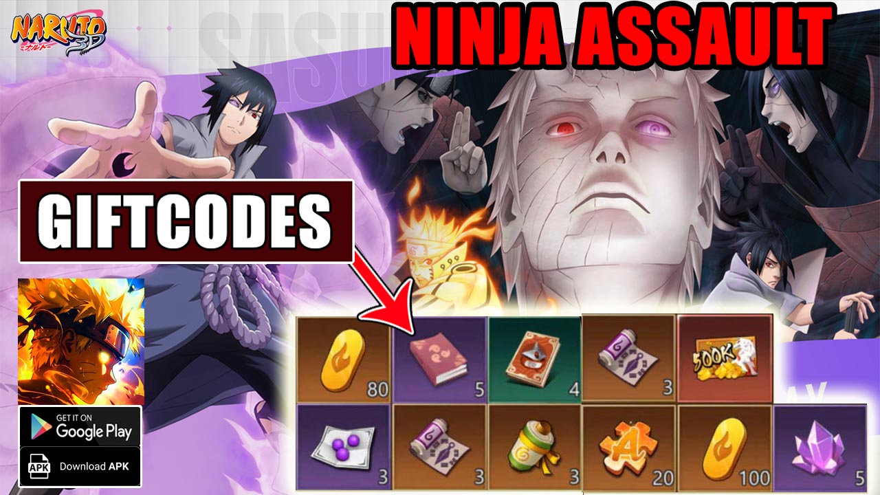 Ninja Assault & 3 Giftcodes | All Redeem Codes Ninja Assault - How to Redeem Code | Ninja Assault by Cobot Printing Limited 