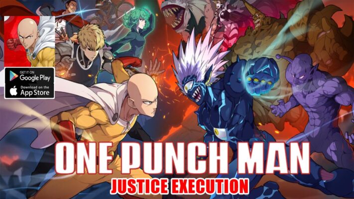 One Punch Man Justice Execution Gameplay Android APK | One Punch Man Justice Execution 원펀맨:정의집행 Mobile RPG Game