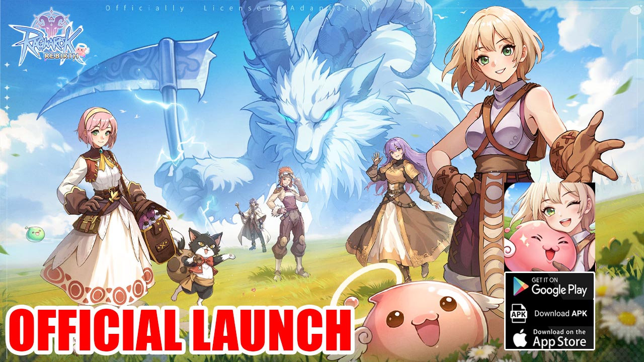Ragnarok Rebirth Gameplay Android iOS APK Official Launch | Ragnarok Rebirth Mobile RPG Game by Gravity Game Vision 