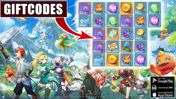 Tamamon World タマモンワールド & 6 Giftcodes Gameplay Android iOS APK | All Redeem Codes Tamamon World タマモンワールド - How to Redeem Code