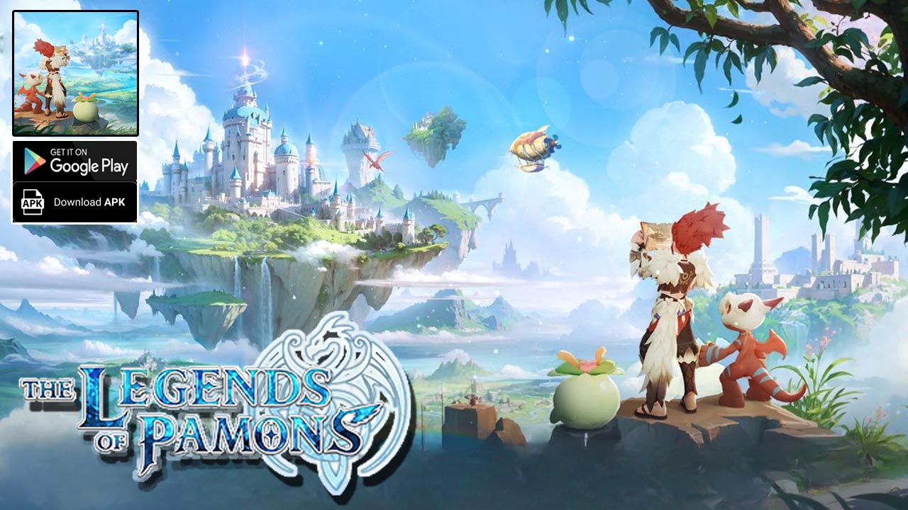 The Legend Of Pamons Gameplay Android APK Official Launch | The Legend Of Pamons Mobile MMORPG by Leniu Games 