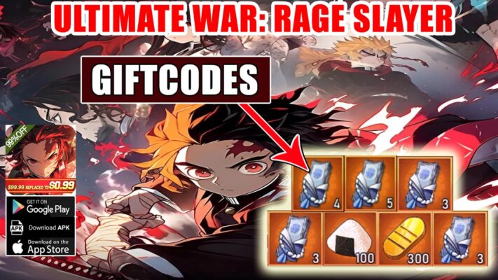 Ultimate War Rage Slayer & 6 Giftcodes | All Redeem Codes Ultimate War Rage Slayer - How to Redeem Code