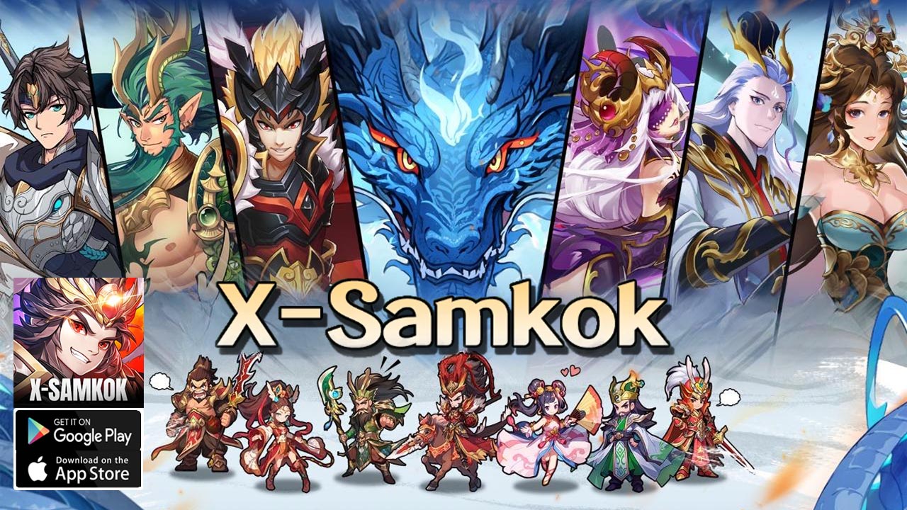 X Samkok Gameplay Android iOS Coming Soon | X Samkok Mobile Idle RPG Game by TTHmobi 