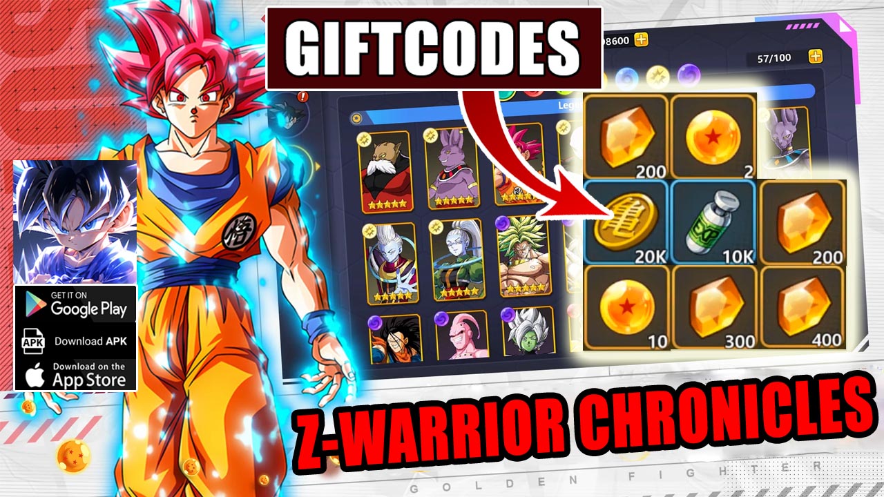 Z Warrior Chronicles & 5 Giftcodes | All Redeem Codes Z Warrior Chronicles - How to Redeem Code | Z-Warrior Chronicles by Sally Moore 