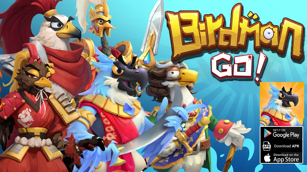 Birdman GO Gameplay Android APK | Birdman GO Mobile RPG Game by Loongcheer Game 