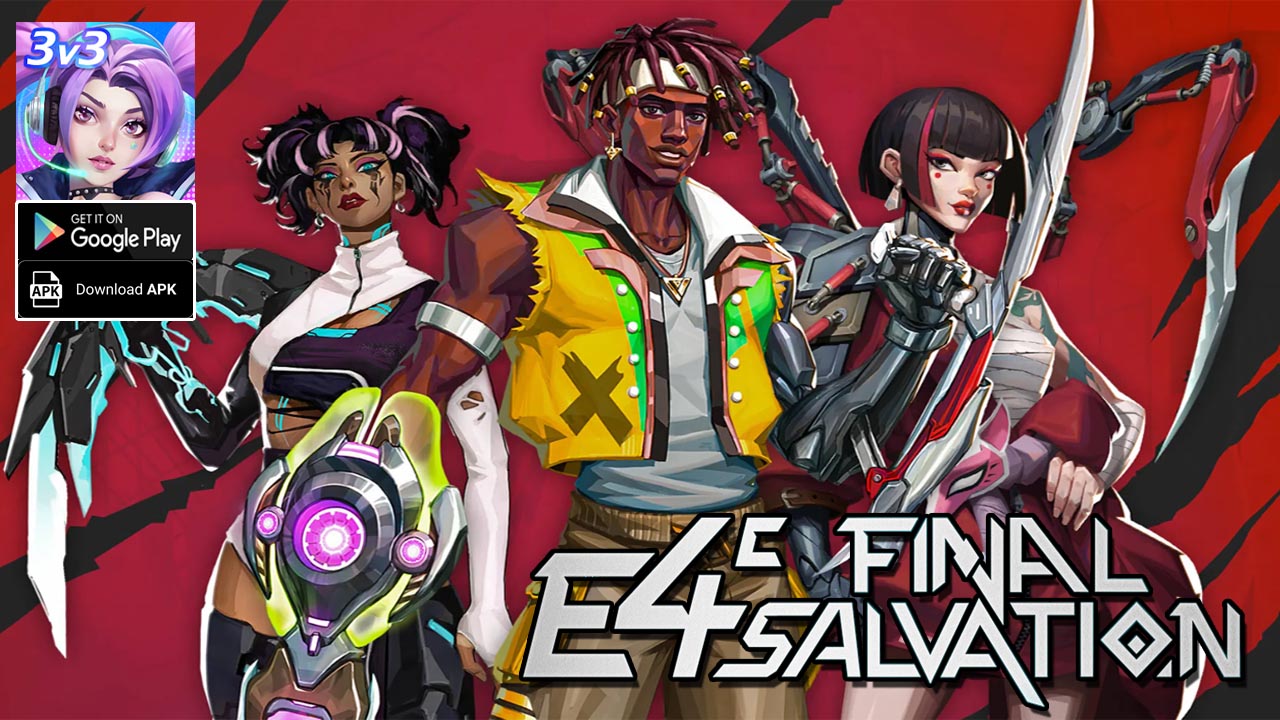E4C Final Salvation Gameplay Android APK | E4C Final Salvation Mobile MOBA 3v3 Game by ROEHL Limited 